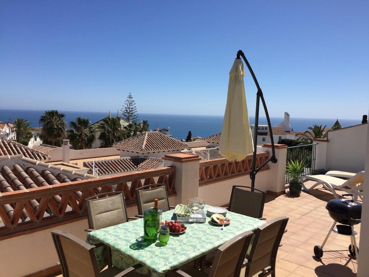 Burriana Beach, Pool, Big Terrace, Superb Seaviews Nerja Eksteriør billede