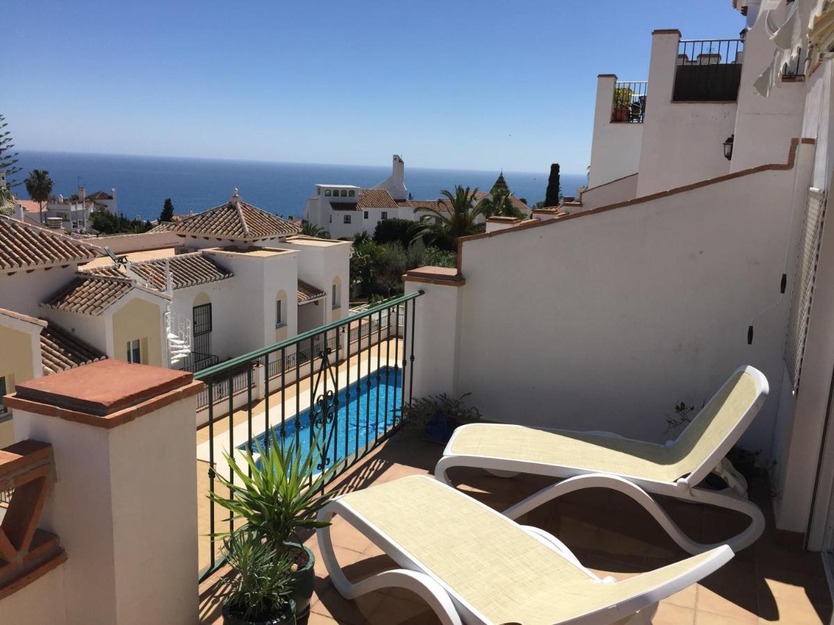 Burriana Beach, Pool, Big Terrace, Superb Seaviews Nerja Eksteriør billede